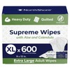 NorthShore Supreme Heavy-Duty Quilted Wipes, X-Large, 9 x 13 in.,