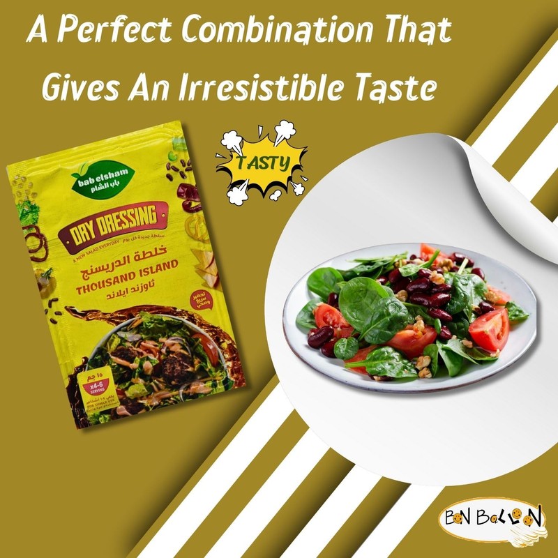 Bab El Sham's Thousand Island Dry Dressing Powder Ground Mix