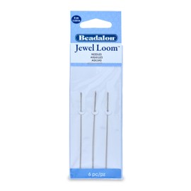 Beadalon Jewel Loom by Julianna C. Avelar Needles, 3.125 in / 8 cm, 6 pc