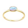 Old English Jewellers 9ct Gold Opal Oval Solitaire Ring sizes