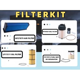 TMLGB AF27879 FS19915 PF9908 LF17511 Filter Kit,for Freightliner Cascadia DD13 DD15 DD16 Engine. for Cummins ISX12 ISX15 Series Engine.