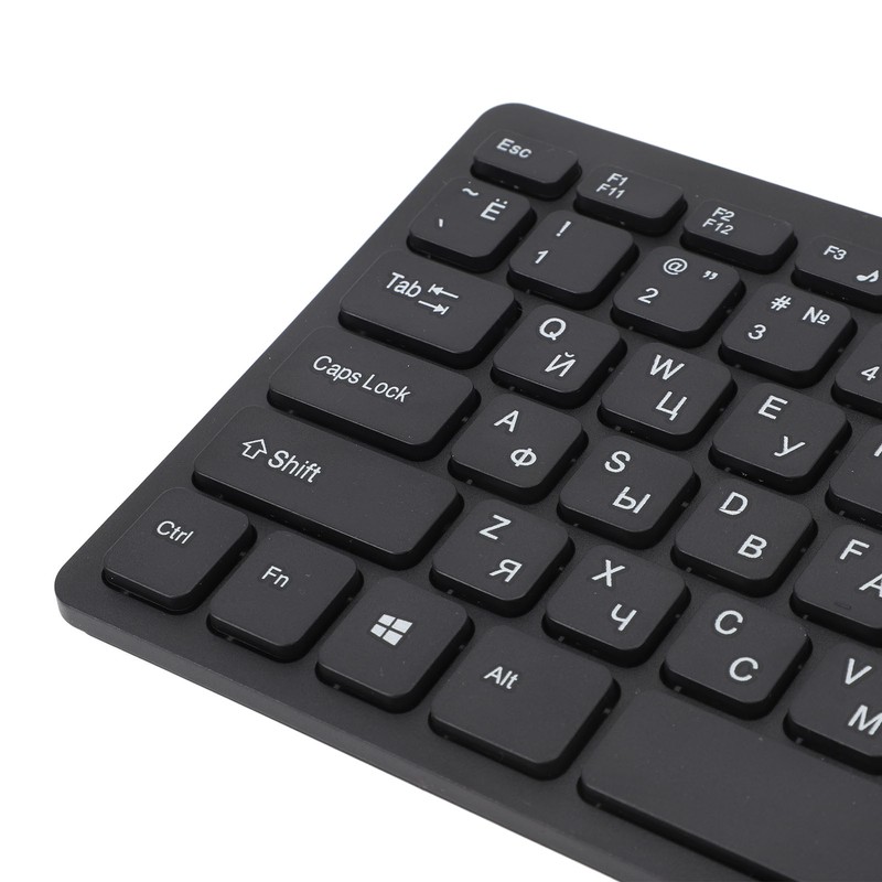 78 Key Ultra Slim Language Keyboard USB Wired Compact Keyboard