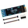JAMHER 0.91 Inch I2C IIC OLED Display Module 128x32 Pixel