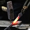 Bzsunway Knife Forging Tool Blacksmithing Tongs Blacksmith Wolf Jaw Tongs
