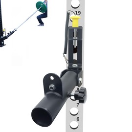 MARLANG Landmine Attachment for Barbell,T Bar Row Attachment Fit 2 Inch Olympic Barbell Bar,Barbell Landmine Attachment for Rack,Landmine Base for 3x3 2x3 2x2 Power Rack Attachments