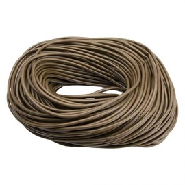 Ali's DIY Electrical PVC Brown Earth Sleeving - 3mm - 5 Metre Cut Length