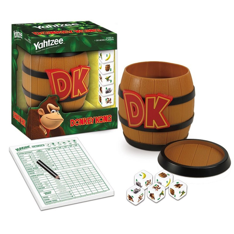 USAOPOLY Yahtzee: Donkey Kong Game for 96 months to 1188