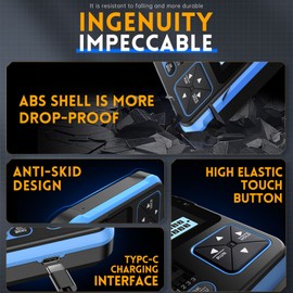 Kit de Osciloscopio de Mano DSO TC3 Pantalla a Color Osciloscopio Multímetro Probador de Resistencia de Capacitancia de Inductancia (Configuración alta)