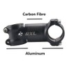 RXL 31.8 carbon stem MTB Stem 31.8 carbon stem aluminum