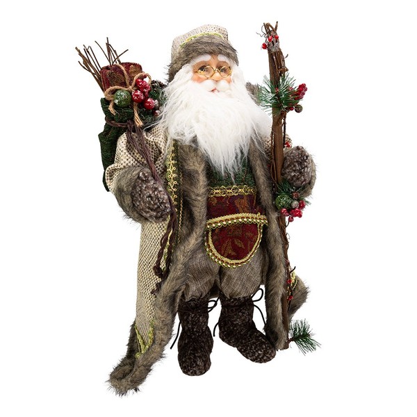 Kurt S. Adler 18" Kringle Klaus Forest Santa Figure