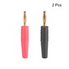 sourcing map 2 x Banana Plugs 2 mm Speaker Screws