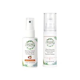 Vaginial Deodorant Spray + Intimate Firming Serum-Natural Essential Oil HH Herb&Health