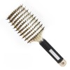Professional Hair Brush with Nylon Bristles, Non-Slip Handle, Ventilated Design