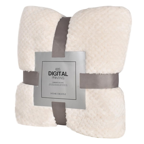 Sofa Blanket, Thick Cuddly Blanket, 150 x 200 cm, Fluffy
