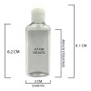 Xena Envase Frasco Botes Gel Antibacterial 30 Ml Oval Vacio