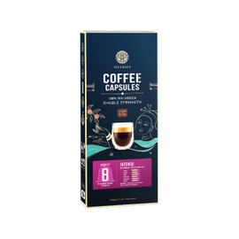 Hillkoff Intenso Coffee Capsules from Northern Thailand Single-Serve Aluminum Coffee Capsules.