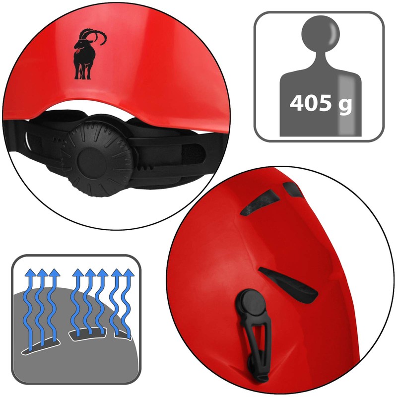 Alpidex Universal Climbing Helmet for Men and Women Climbing Helmet