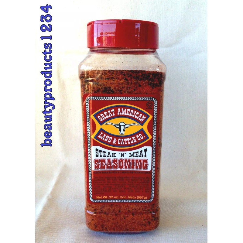 GREAT AMERICAN LAND & CATTLE CO. Steak 'N' Meat SEASONING
