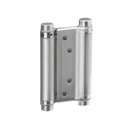 Meister 311356 Swing-Door Hinge 100 mm Brushed Stainless Steel