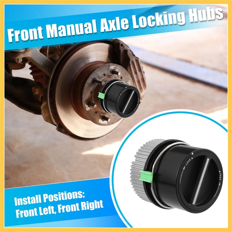 REPAIROCK 1 Pair 4WD Front Manual Wheel Locking Hub 1C3Z-3B396-DA