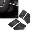 Steering Wheel Switch Button Trim Carbon Fiber Replacement for Corvette