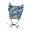 Sterntaler Baby Girl Knot Hat, Blue (medium blue 365)
