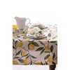DII Lemon Bliss Colección de Mesa, Mantel, 52 x 52