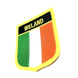 Ireland Ireland Ireland Europe Eire Flag Iron On Patch Embroidered Fabric Sew On Patch 1 Piece