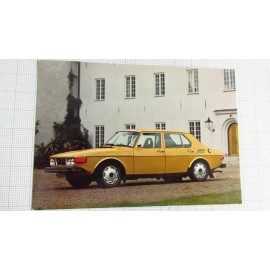 Saab 99 postcard