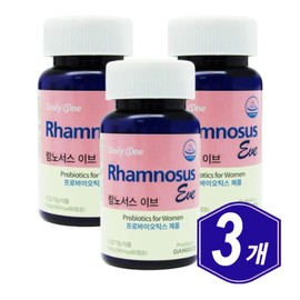 Daily One Rhamnosus Eve Live Lactobacillus 10 billion 60 capsules x 3 middle-aged men senior women elderly probiotics / 데일리원 람노서스 이브 생유산균 100억 60캡슐 x 3개 중년 남자 시니어 여자 노인 프로바이오틱스