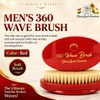 NOVIIML h, Build Deeper Waves, Soft & Hard Boar Bristle