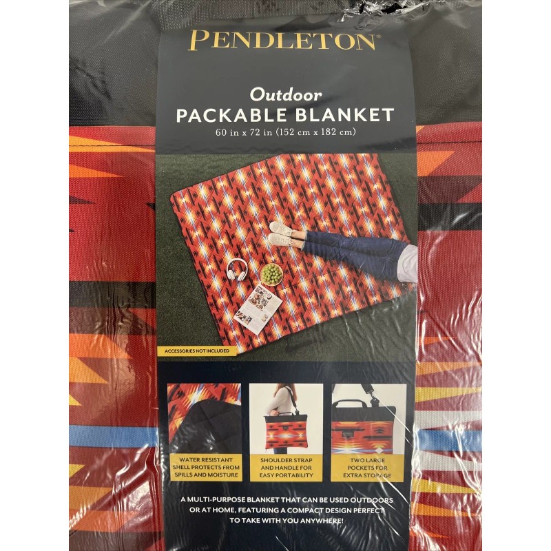 Pendleton Outdoor Packable Blanket 60” x 72” Picnic Camping Beach