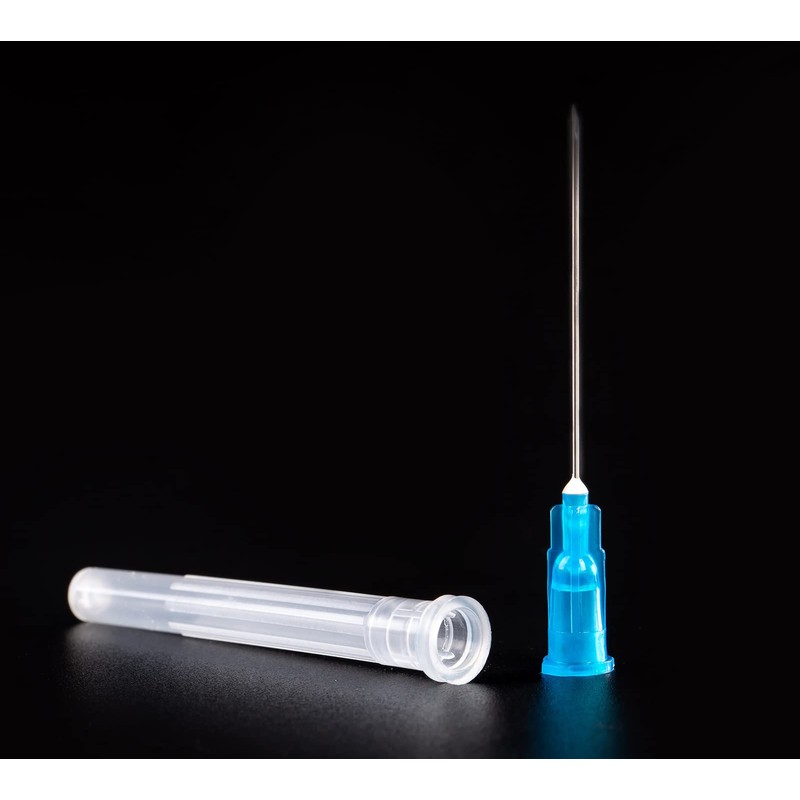 23G x 1.5 inch (0.60 x 38mm), stainless steel Dispensing