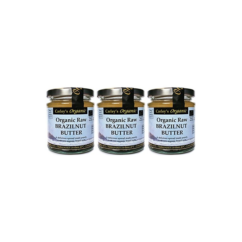 (3 PACK - Carley's - Org Raw Brazilnut Butter |