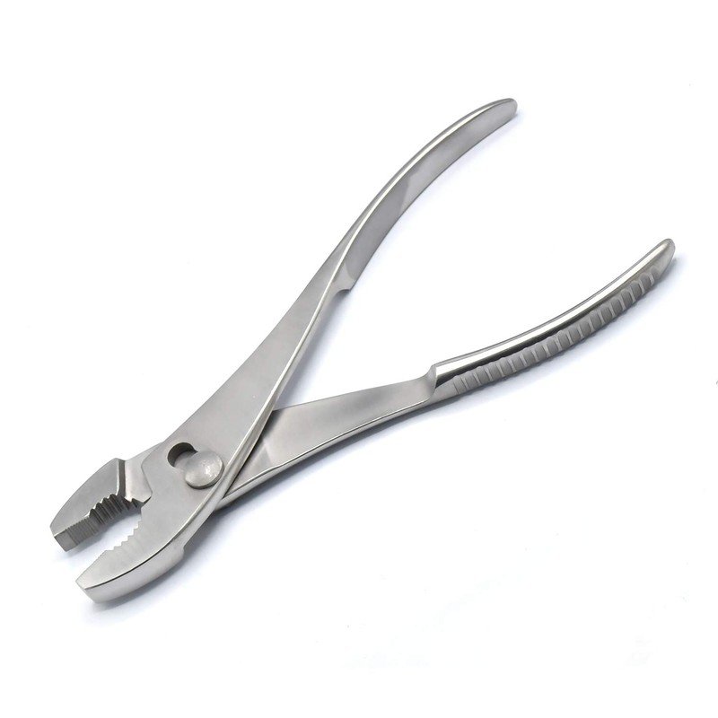 AAProTools Non-marring Stainless Steel Jaw Slip Joint Pliers 8"