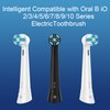 IO Replacement Heads Compatible with Oral B iO 2/3/4/5/6/7/8/9/10 Series