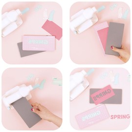 Craftelier - Magic Mat Magnetic Mini Cutting Mat for We R Mini Evolution | Ideal for Use with Your Die Cutting Machine and Very Convenient | Pink - Dimensions 16.4 x 7.5 cm