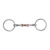Shires Equestrian - Loose Ring Copper Lozenge Snaffle - S/steel