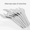 11Pcs Dual Open End Spanner Set Anti Rust High Hardness