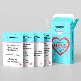 Calling all the Hens - Let the Fun Begin - Hen Party Game - Hen Night Games - Fun, Hilarious Game to break the ice