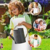 PLULON 10 Pcs Kids Apron Bulk Adjustable White Chef Apron