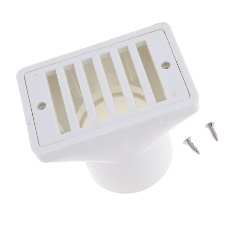 KONTONTY Square Main Drainer Tool for Swimming Pools Durable Floor