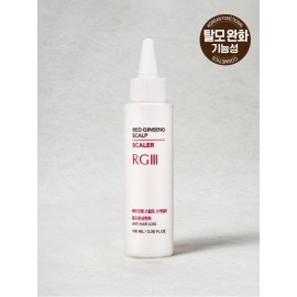 RGIII Red Ginseng Scalp Scaler 100ml, Korean Scalp Exfoliator for Deep Cleanse, Sebum Control & Dandruff Removal