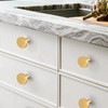 Wekuw Pack of 6 Cabinet Knobs, Furniture Knobs, Brass Drawer