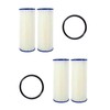 Compatible Filters for GXWH30C, GXWH35F, GXWH40L Replacement Pleated Filter Cartridges,