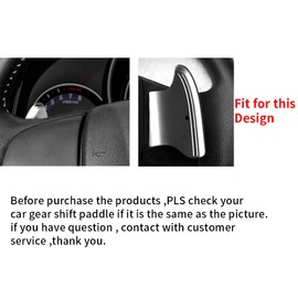 SANRILY Honda Dedicated Paddle Shift Cover Extension Fit Vezel Real Carbon