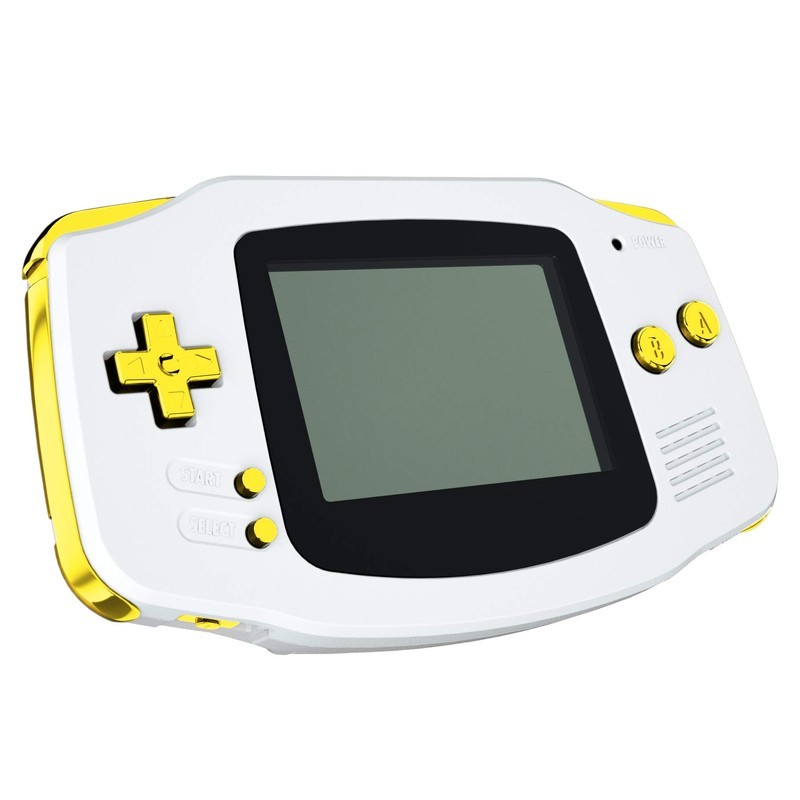 eXtremeRate Replacement Full Set Buttons Shiny Colors for Gameboy Advance