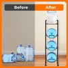 5 Gallon Water Jug Holder Stand with Wheels, 5 Gallon