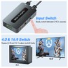 Dual RCA to HDMI Converter Support 4 : 3/16 :