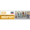Hasegawa WM03 1/35 Construction Machine Series Construction Workers Set A